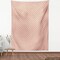 Ambesonne Blush Pink Fabric by The Yard, Art Deco Style Geometric Vintage Repetitive Feathers Scale Motif Pattern, Decorative Fabric for Upholstery and Home Accents, 10 Yards, Ginger and Blush